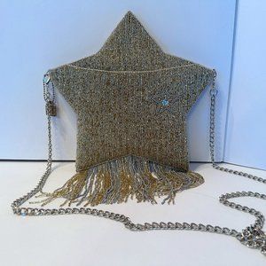 Mary Frances Star-beaded Shoulder Bag
